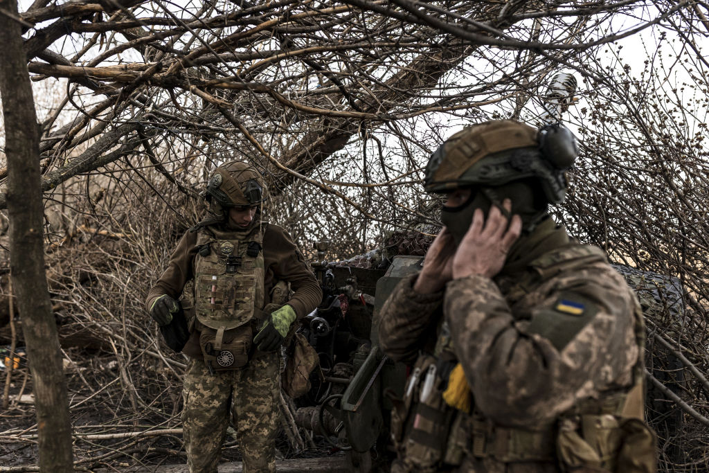Украинские солдаты. Фото © Getty Images / Diego Herrera Carcedo / Anadolu Agency