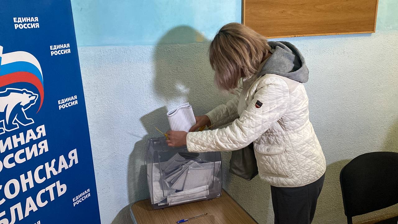 В Херсонской области стартовало предварительное голосование Единой России