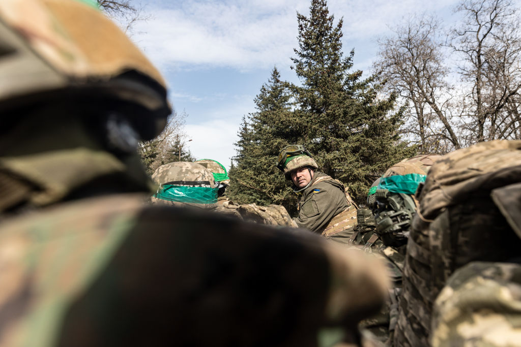 Украинские солдаты. Фото © Getty Images / Diego Herrera Carcedo / Anadolu Agency