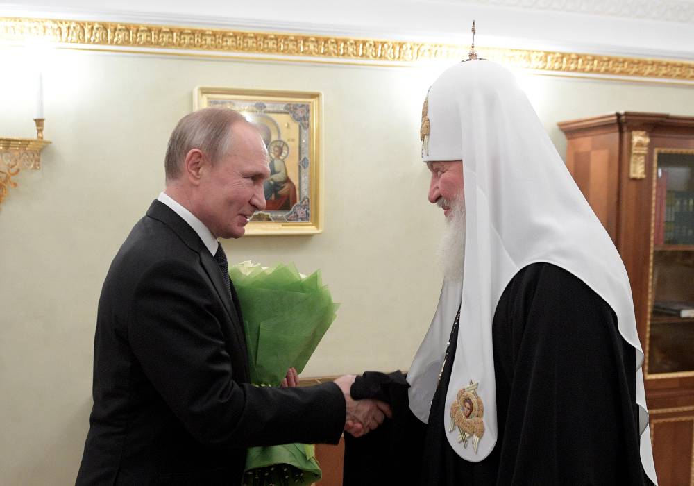 Путин может лично поздравить патриарха Кирилла с днём тезоименитства