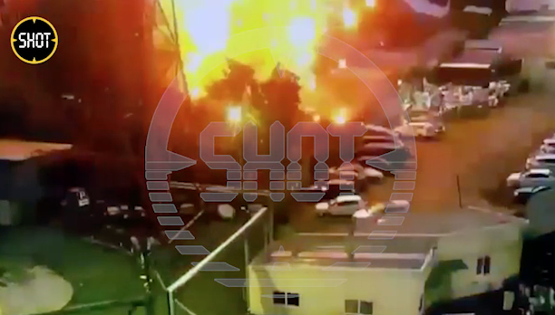 Опубликовано видео с моментом удара беспилотника по жилому дому в Краснодаре