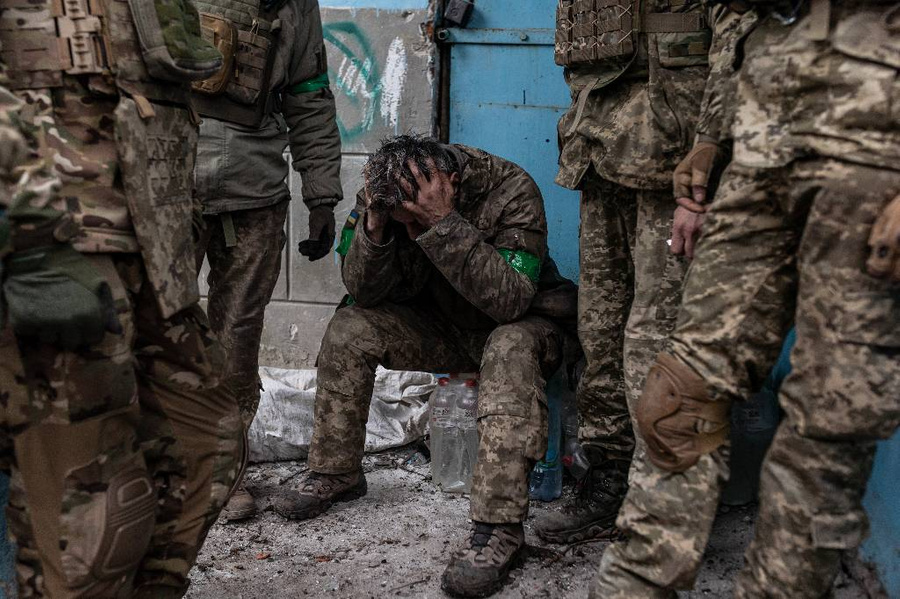 Украинские солдаты. Фото © Getty Images / Anadolu Agency