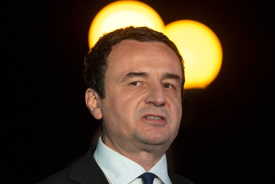 Премьер-министр непризнанного Косова Альбин Курти. Обложка © ТАСС / EPA / GEORGI LICOVSKI