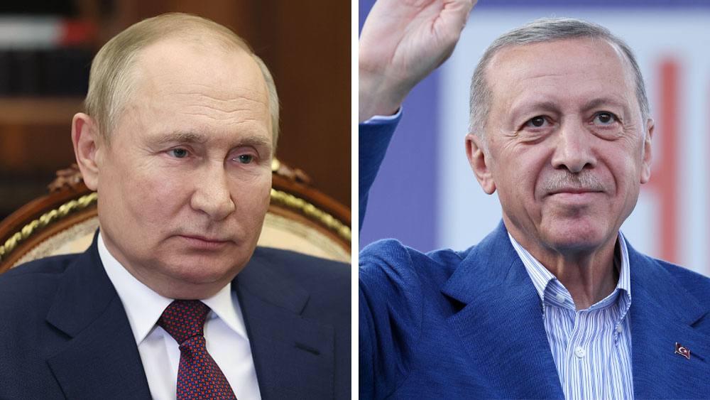 Путин назвал Эрдогана дорогим другом и поздравил с победой на выборах