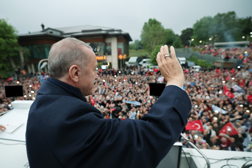 ЦИК объявила Эрдогана победителем выборов в Турции