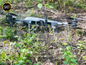 Сбитый в Курской области беспилотник Malloy Aeronautics T150. Фото © Telegram / SHOT