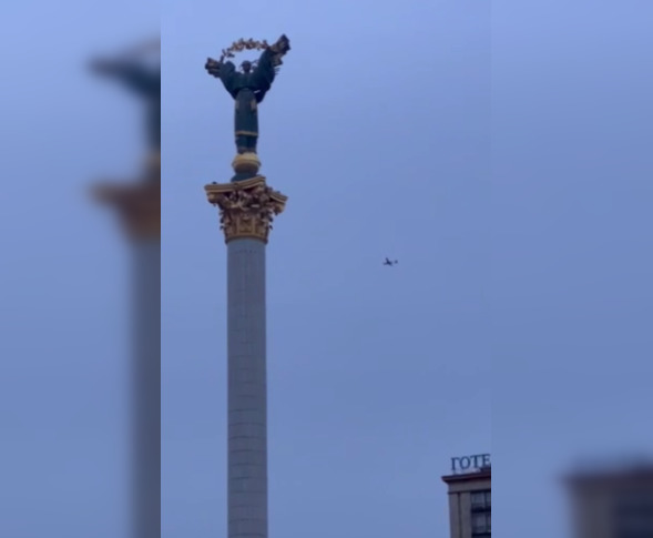 Украина сбила в небе над Киевом свой же Байрактар