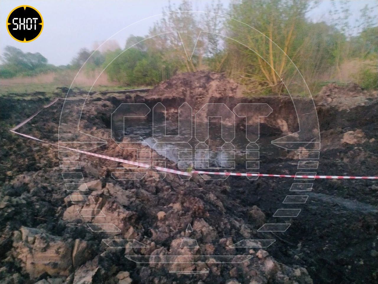 В Белгородской области выясняют, чью авиабомбу нашли в приграничном селе