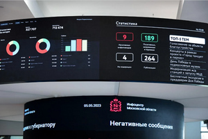 Информационный центр Подмосковья. Фото © Телеканал "360"