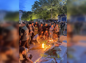 В Белграде почтили память жертв массовых убийств 3 и 5 мая