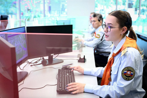 Работа диспетчеров центра обработки вызовов Системы-112. Фото © Телеканал "360"