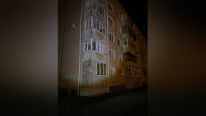В Шебекине снаряд упал между двумя многоквартирными домами