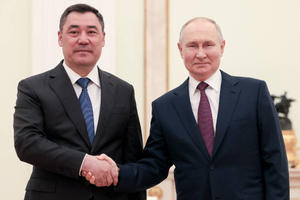 Путин принял приглашение Жапарова посетить Киргизию с визитом в 2023 году