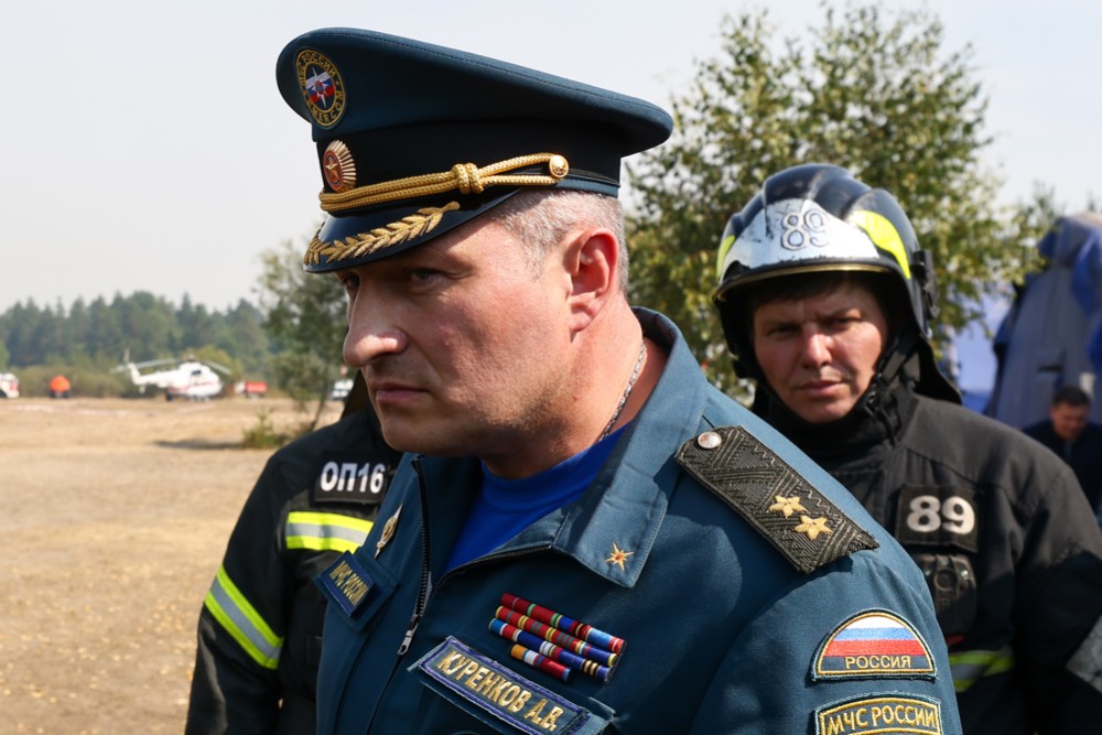 Глава МЧС РФ Александр Куренков прибыл в Курган