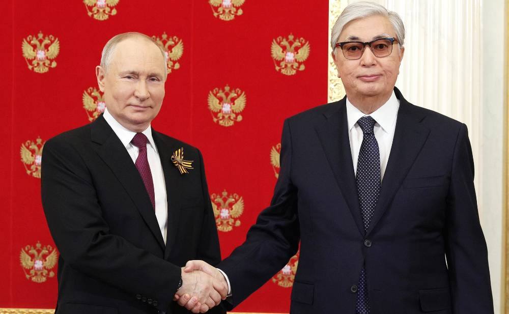 Путин и Токаев провели обстоятельный разговор в Кремле
