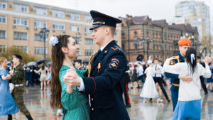 Кадры "Майского вальса" в Хабаровске. Фото © AmurMedia.ru