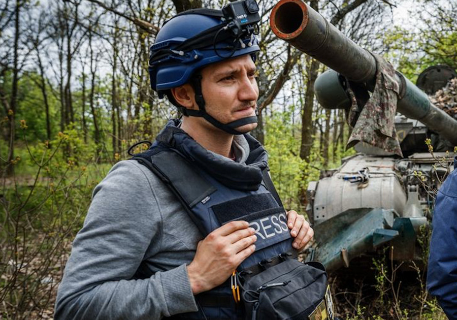Французский журналист Арман Солдин. Фото © Instagram (признан экстремистской организацией и запрещён на территории Российской Федерации) / soldinarman