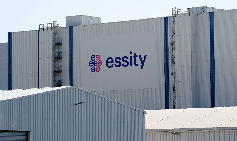 <p>Фабрика Essity в Мангейме. Обложка © ТАСС / EPA / RONALD WITTEK</p>