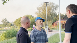 Кириенко приехал в Шебекино и пообщался с оставшимися в городе жителями