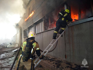 В гостинице на северо-востоке Москвы произошёл пожар