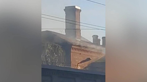 В Петербурге на территории бывшего СИЗО "Кресты" вспыхнул пожар