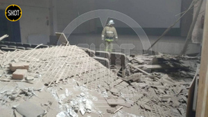 Появилось фото разрушенного кинотеатра "Мир" после обстрела ВСУ курского посёлка