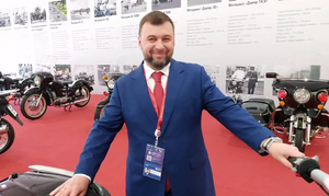 Пушилин признался, что захотел себе электромотоцикл Aurus Merlon, представленный на ПМЭФ