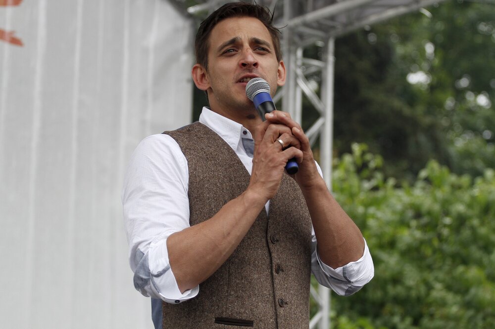 29 июня именины отмечает российский актёр Михаил Башкатов. Фото © Агентство "Москва"