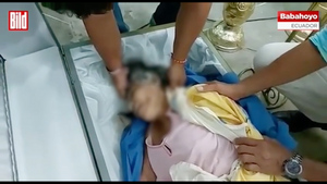 Внезапное "воскрешение" жительницы Эквадора во время похорон сняли на видео