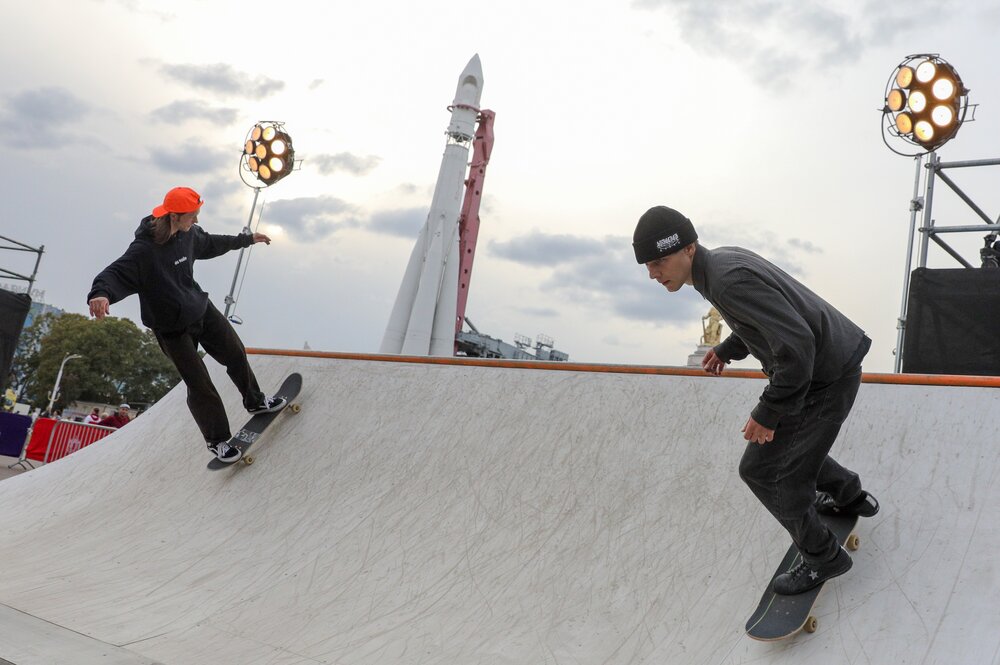 21 июня отмечается Международный день скейтбординга. Фото © Агентство "Москва" / Кирилл Зыков