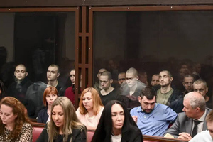 В военном суде Ростова-на-Дону состоялось заседание по делу бойцов "Азова"