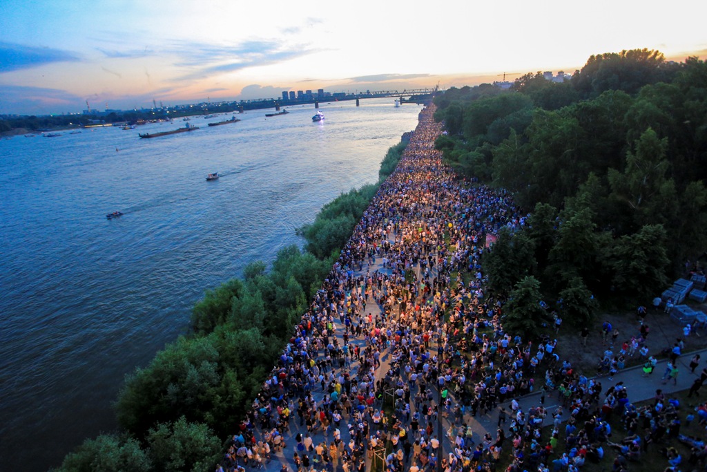 25 июня отмечается День города в Новосибирске. Фото © novo-sibirsk.ru
