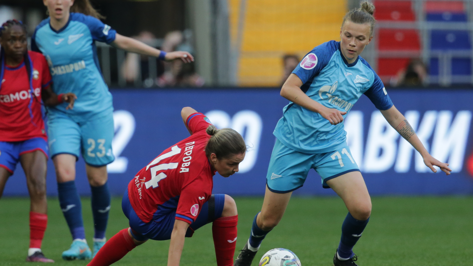 "Зенит" впервые в истории выиграл женский Суперкубок России по футболу
