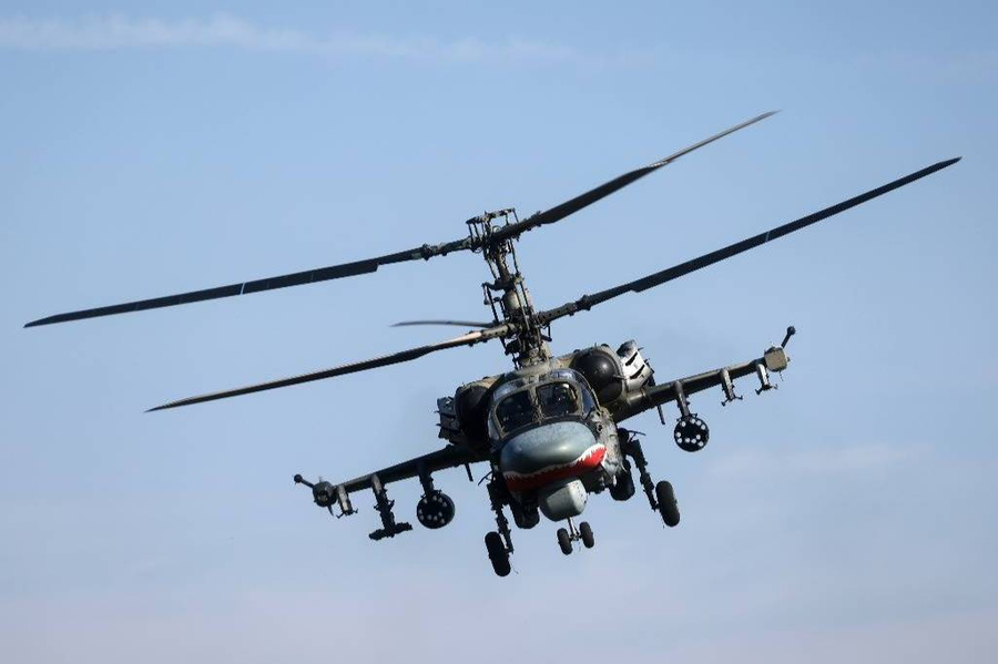 Вертолёт Ка-52. Обложка © ТАСС / Станислав Красильников