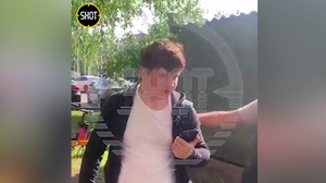 Лайф публикует первое видео с задержанным "подрывником" из Химок