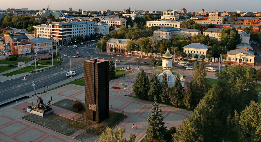 Вид на Иваново. Обложка. © ТАСС / Владимир Смирнов