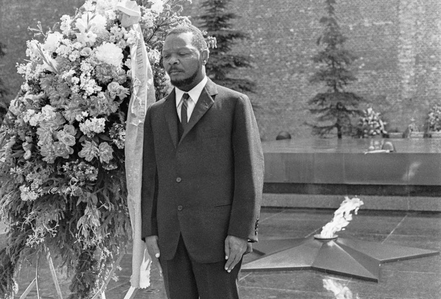Президент Центрально-Африканской Республики Жан Бедель Бокасса. 1970 год. Фото © ТАСС / Василий Егоров