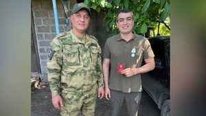 Хирург из Дагестана Магомедов получил медаль "За спасение погибавших" в зоне СВО
