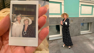 Актриса Юлия Меньшова показала стильный образ Веры Алентовой на свадьбе внука