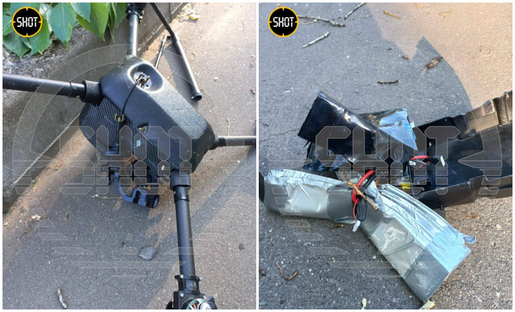 Дрон с камерой и флешкой рухнул рядом с научным центром Минэнерго в Люберцах
