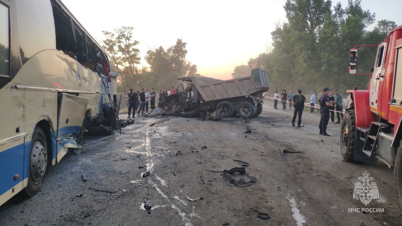 Виновник ДТП с автобусом в Дагестане, где погибли восемь человек, был пьян