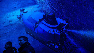 Шасси и заднюю крышку батискафа "Титан" нашли в Атлантике
