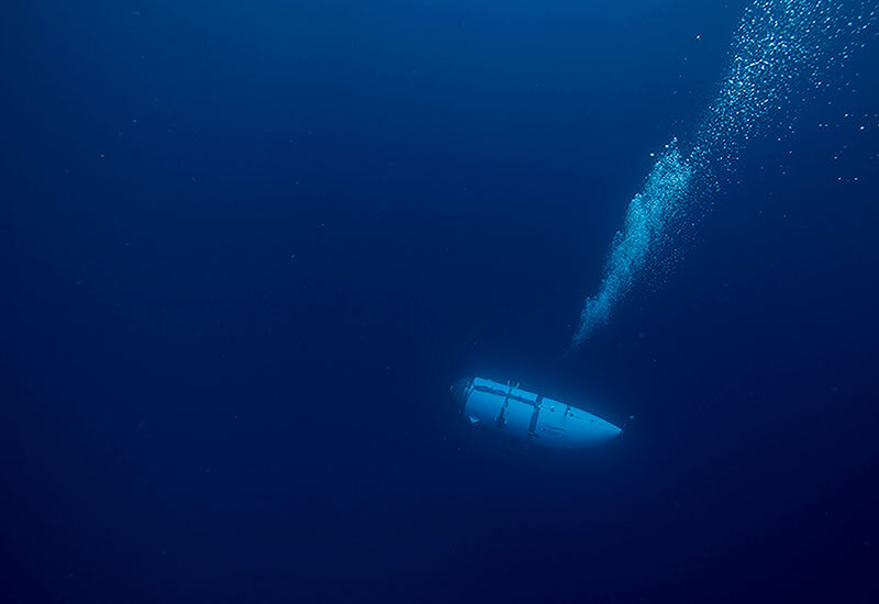 Глубоководный аппарат "Титан". Фото © Getty Images / Ocean Gate / Handout / Anadolu Agency