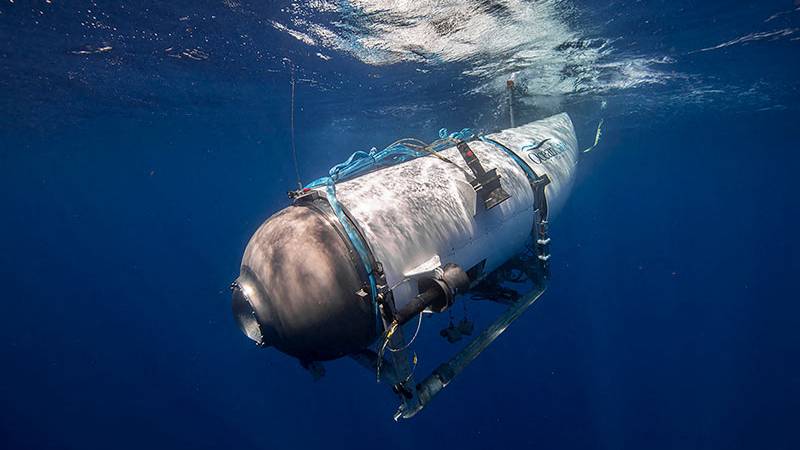 Туристический подводный аппарат "Титан". Обложка © ТАСС / OceanGate via ZUMA Press
