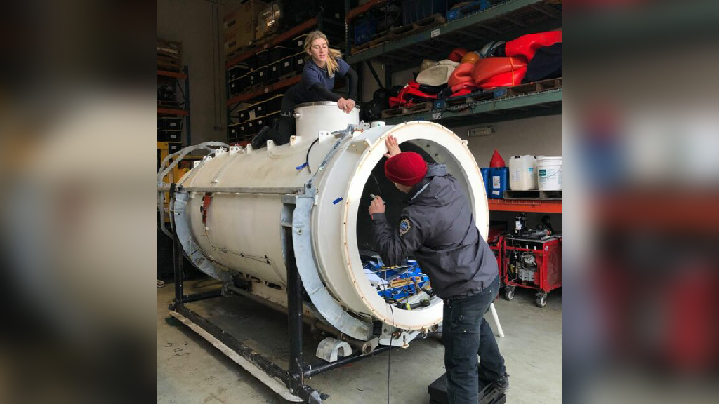 Команда OceanGate проводит ежегодную техническую проверку подводного аппарата Cyclops 1. Фото © OceanGate.com