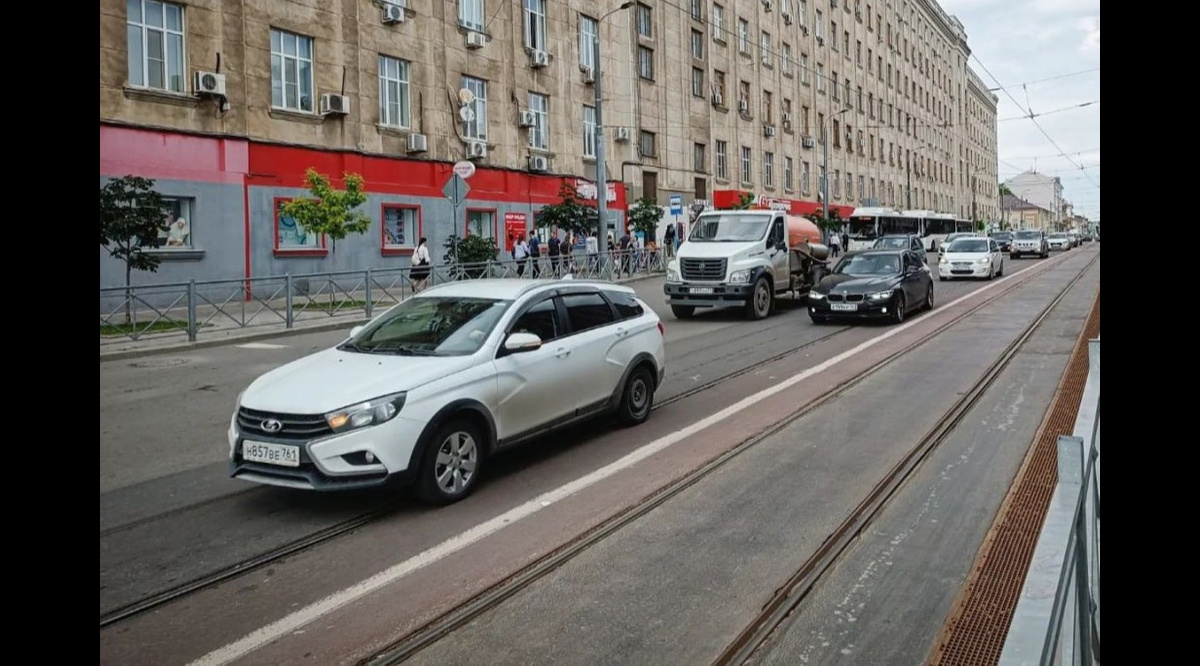 На дорогах Ростовской области образовались километровые пробки