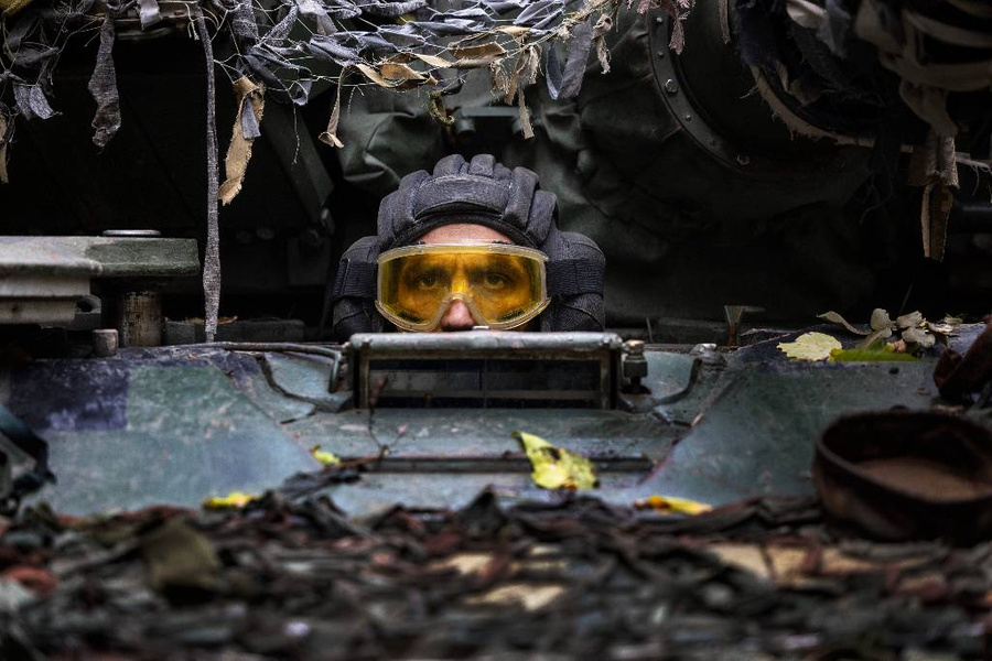 Украинский механик. Фото © Getty Images / Paula Bronstein