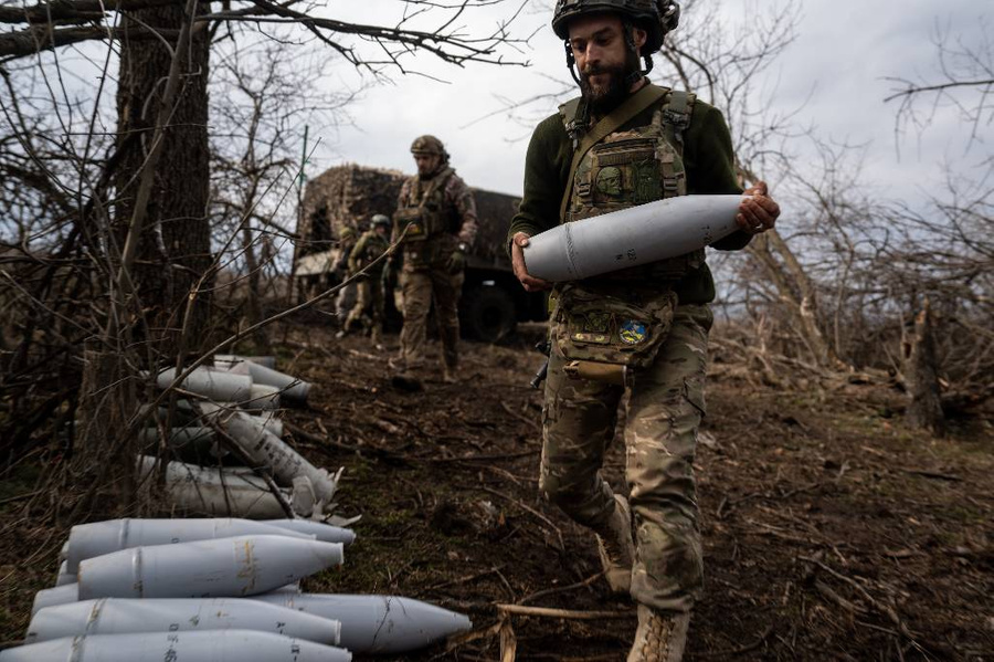 Украинские военнослужащие из 10-й бригады, известной как Эдельвейс. Фото © Getty Images / Anadolu Agency