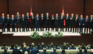 Эрдоган сменил всех основных министров в новом составе правительства Турции