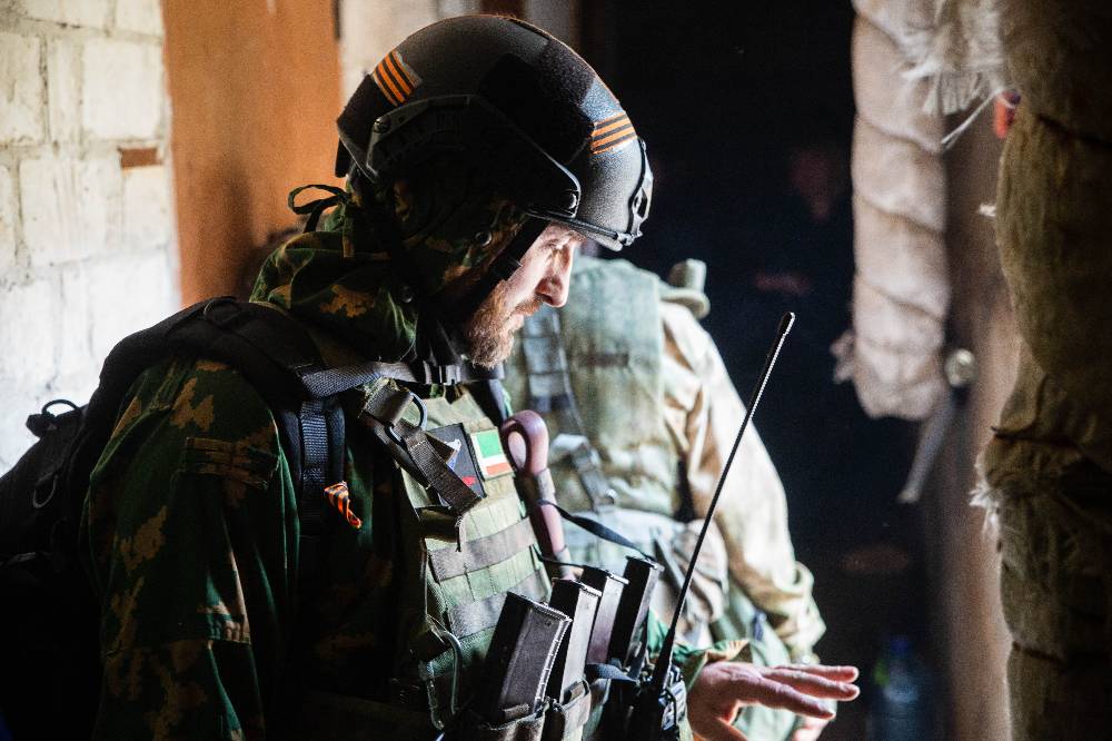 Подразделения спецназа Ахмат ведут активные бои на Марьинском направлении